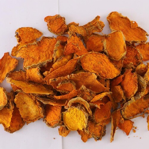 Curcuma Lakadong (Lakadong Turmeric) Dried Slices