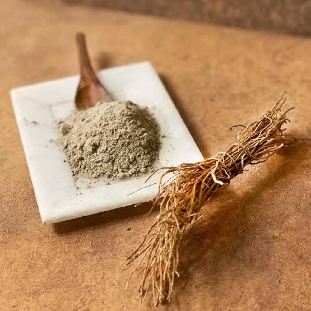 Vetiveria zizanioides  Roots Powder, Vetiver Root Powder