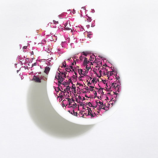 Natural Sun-Dried Rose Petals for Herbal Tea